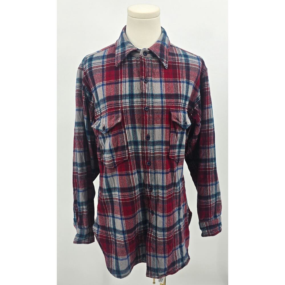 Vintage 1970s Pendleton Wool Work Shirt-Jacket – Made in USA